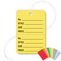 Garment Tag Small with String