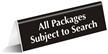 All Packages Subject to Search