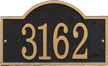Fast And Easy Arch House Number Plaque